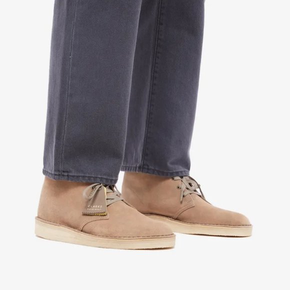 Clarks Desert Coal Booties